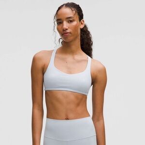 NWT Lululemon Free to Be Bra in Starch Blue size 10